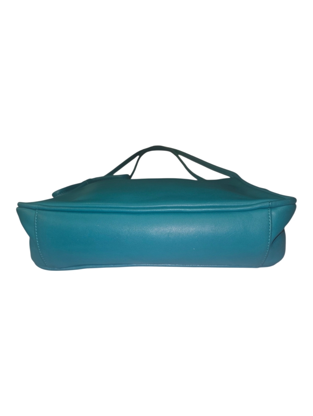 Furla Teal Leather Shoulder Bag with Knot Detail - Picture 5 of 11